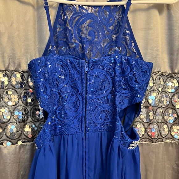 WINDSOR Royal Blue Dress Size 1 - Picture 4 of 8